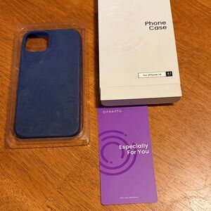 Blue Phone Case for iPhone 14
